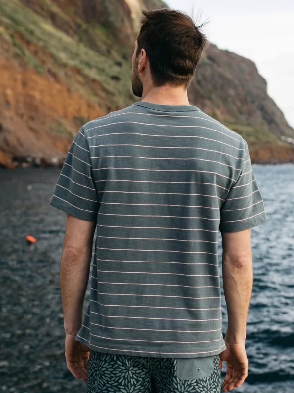 Channel Stripe T-Shirt*Finisterre Best Sale