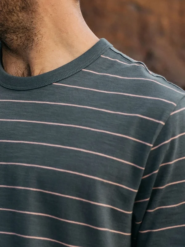 Channel Stripe T-Shirt*Finisterre Best Sale