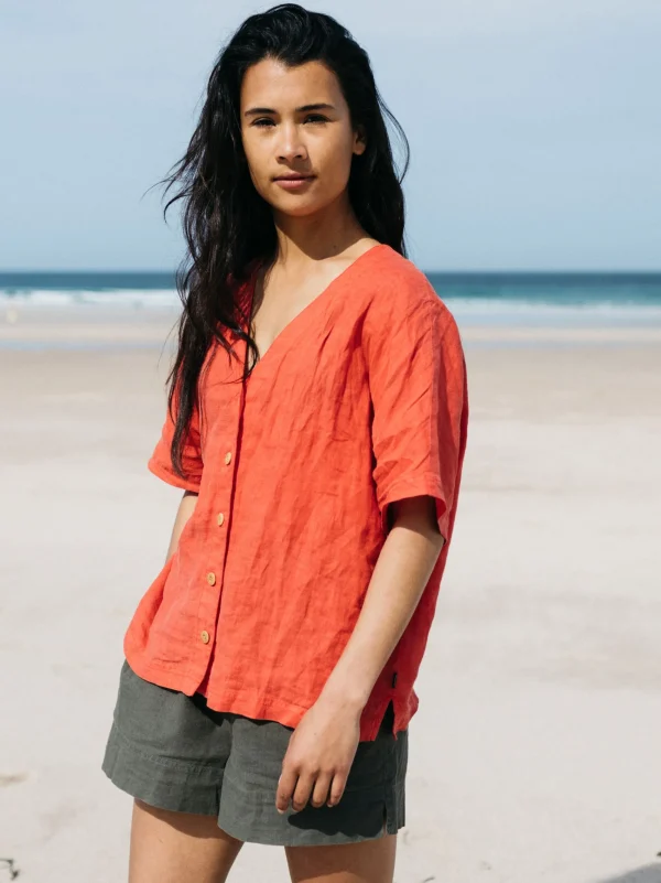 Cove Linen Shirt*Finisterre Fashion