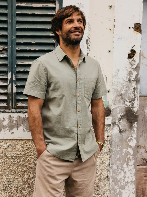 Eaton Short Sleeve Shirt*Finisterre Fashion