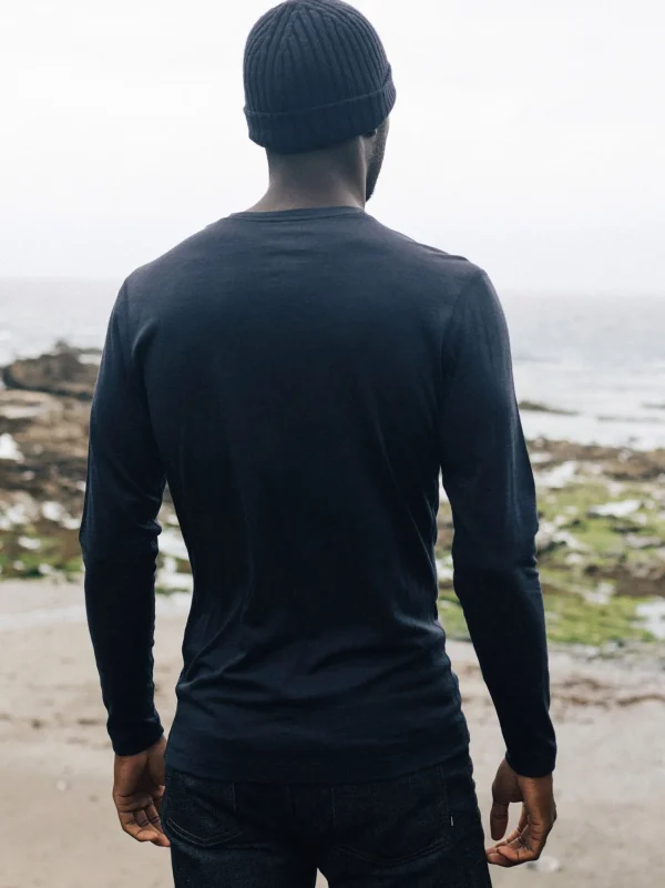 Eddy Merino Wool Long Sleeve Base Layer*Finisterre Best Sale