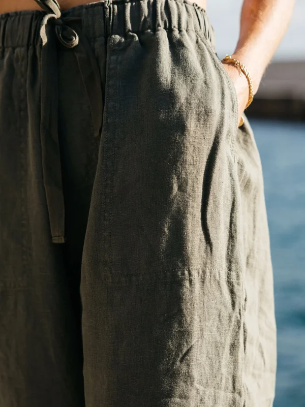 Fawkes Linen Trouser*Finisterre Outlet