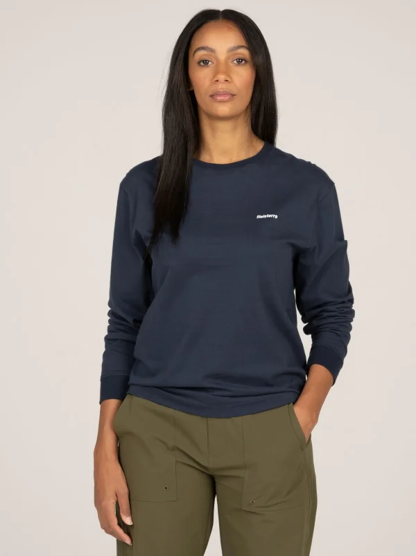 Harlyn Logo Long Sleeve T-Shirt*Finisterre Clearance