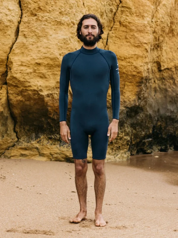 Nieuwland 2E Yulex® Long Sleeve Shorty Wetsuit*Finisterre Cheap