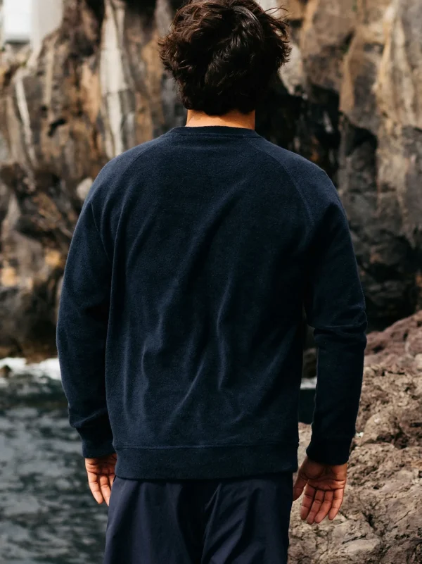 Otis Towelling Crew Sweatshirt*Finisterre New