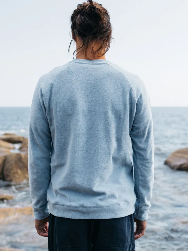 Otis Towelling Crew Sweatshirt*Finisterre Shop