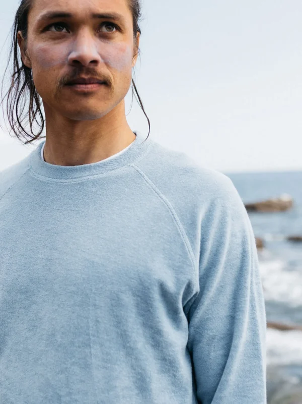 Otis Towelling Crew Sweatshirt*Finisterre Shop