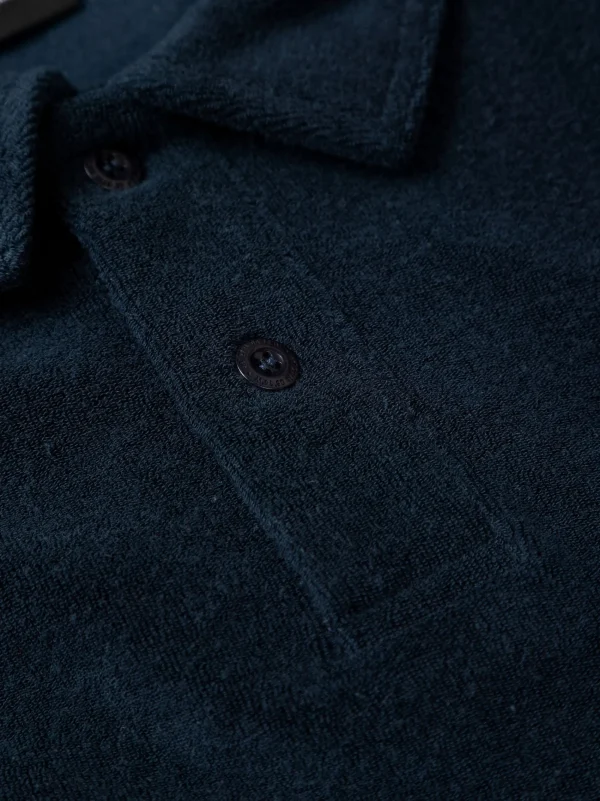 Otis Towelling Polo Shirt*Finisterre Best Sale