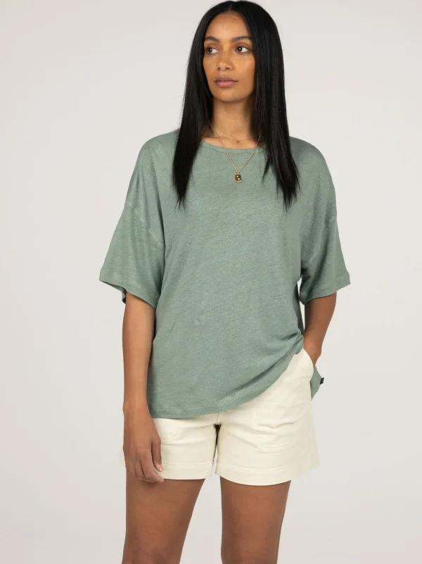 Riviera Linen T-Shirt*Finisterre Flash Sale